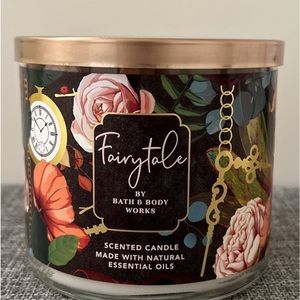 BBW candles FAIRYTALE NWT. hard to find